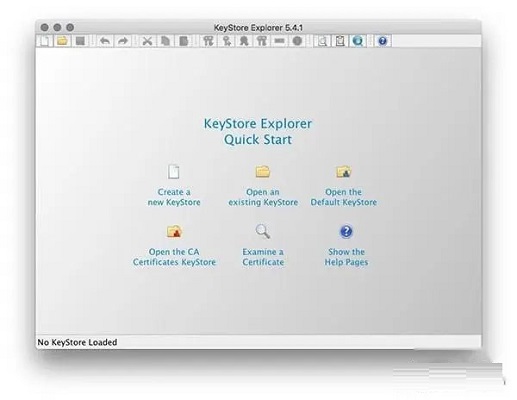 KeyStore Explorer截图