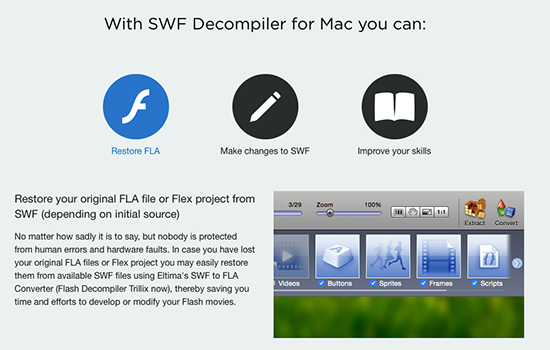 Flash Decompiler Trillix截图