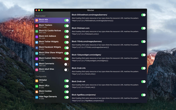 1Blocker截图