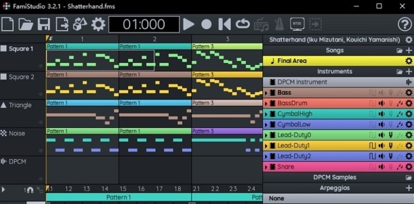 FamiStudio截图
