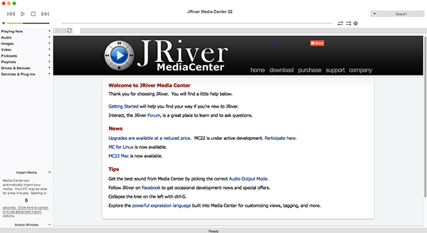 JRiver Media Center截图