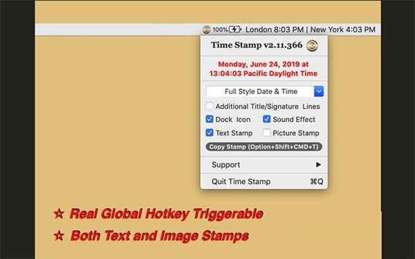 Time Stamp截图