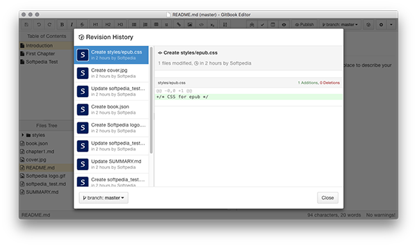 GitBook Editor截图