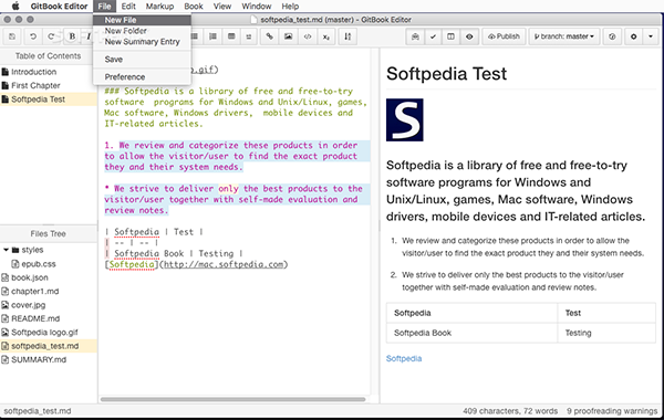 GitBook Editor截图