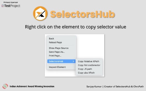 SelectorsHub截图