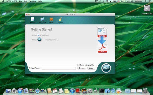 DOCX to PDF截图