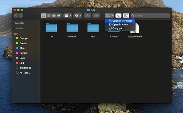 OpenInTerminal截图