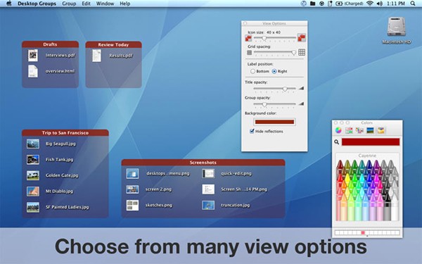 Desktop Groups截图