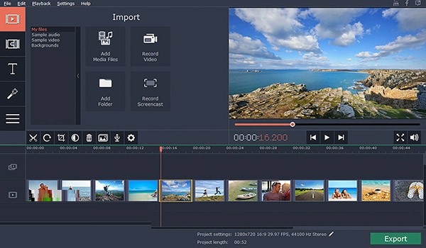 Movavi Slideshow Maker截图