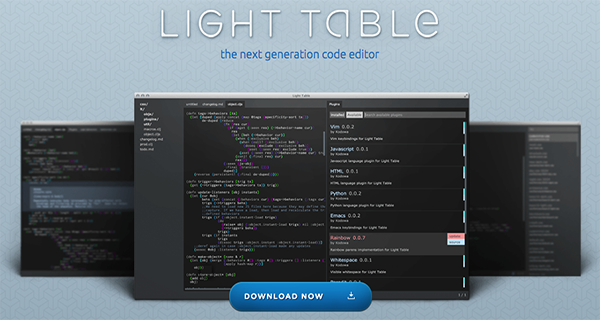 Light Table截图