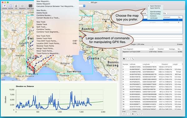 GPX Editor截图