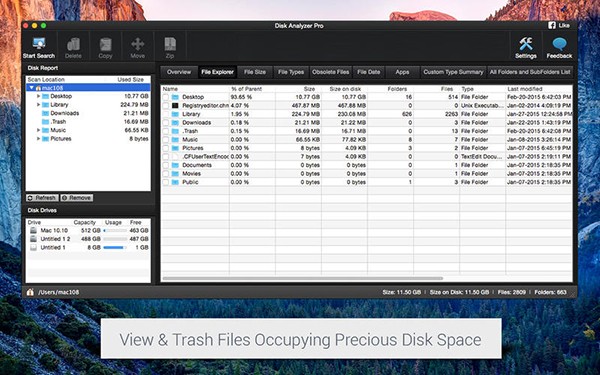Disk Analyzer Pro截图