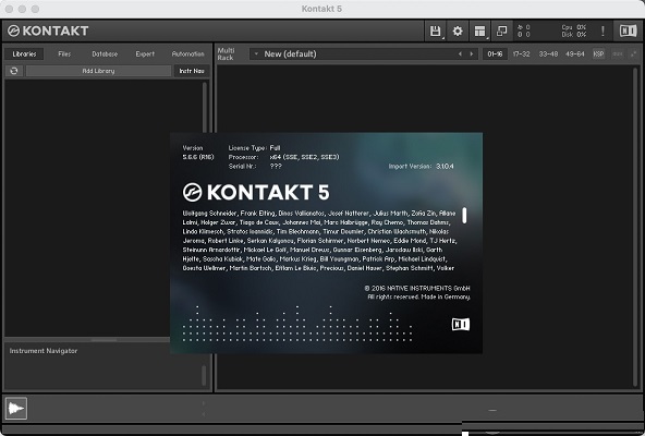Kontakt 5截图