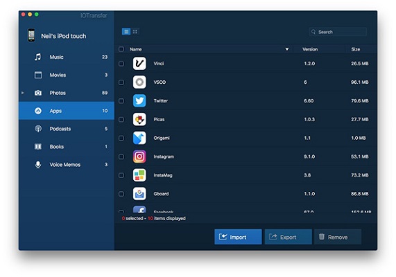 IOTransfer截图