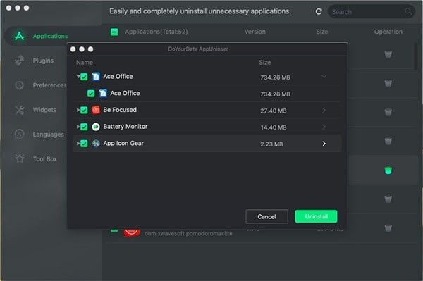 DoYourData AppUninser截图