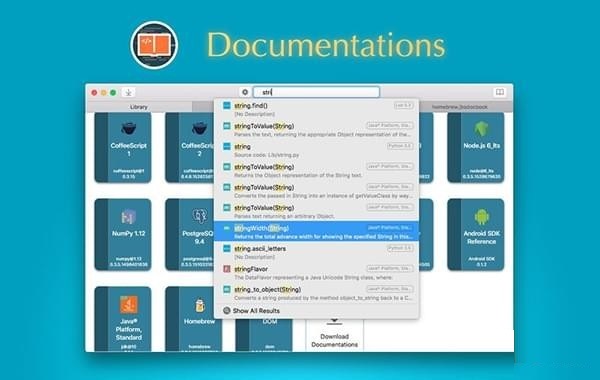 Documentations截图