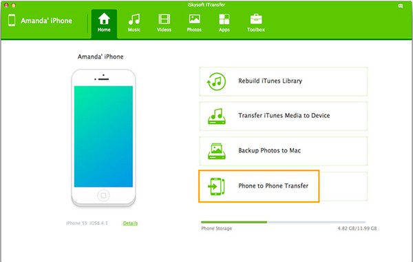 iSkysoft iTransfer截图