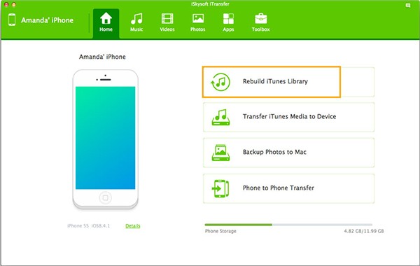 iSkysoft iTransfer截图