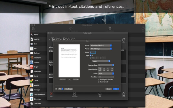 Citation Generator截图