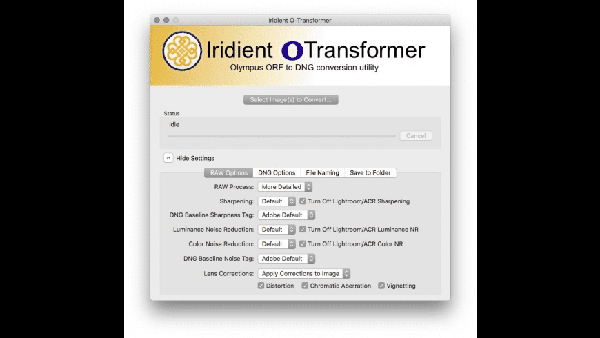 Iridient O Transformer截图