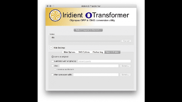Iridient O Transformer截图