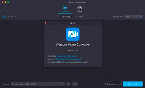 Vidmore Video Converter截图