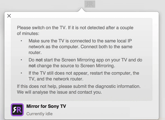 Mirror for Sony TV截图
