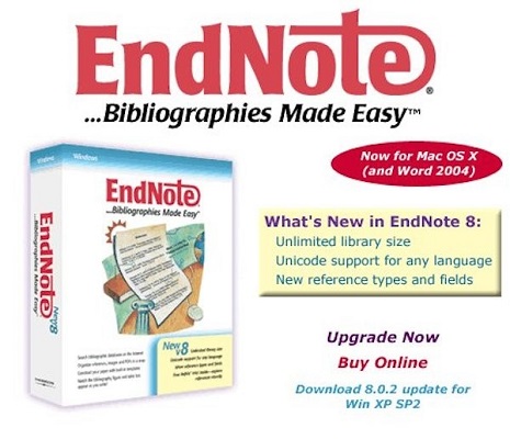 EndNote X6截图