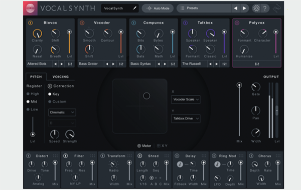 iZotope VocalSynth截图