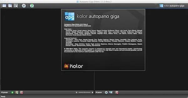 Kolor Autopano Giga截图
