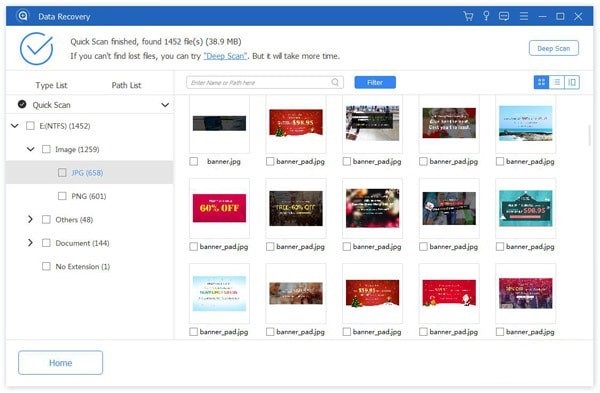 Apeaksoft Data Recovery截图