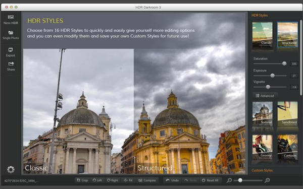 HDR Darkroom截图