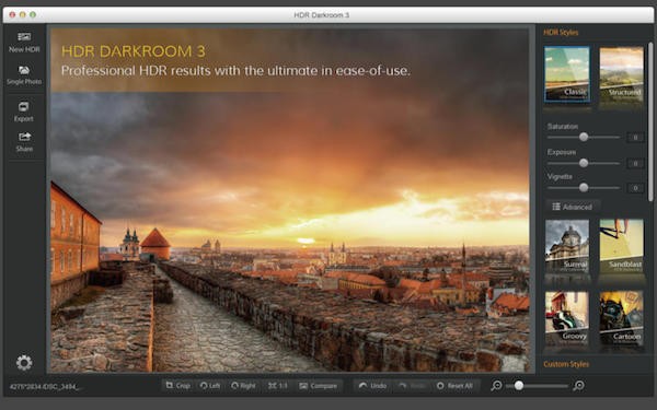 HDR Darkroom截图