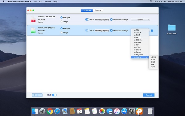 Cisdem PDF Converter OCR截图