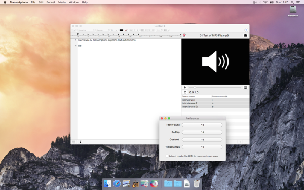 Transcriptions截图