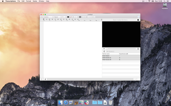 Transcriptions截图