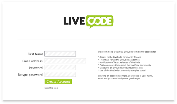 LiveCode截图