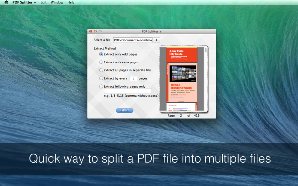 PDF Splitter截图
