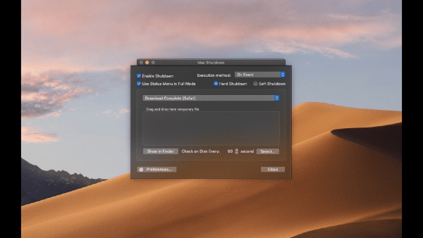 Mac Shutdown截图