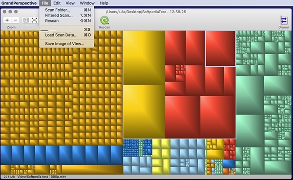 GrandPerspective截图