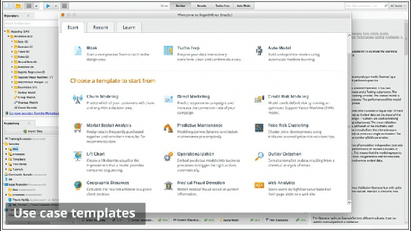RapidMiner Studio截图
