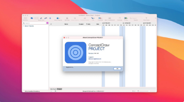 ConceptDraw PROJECT截图