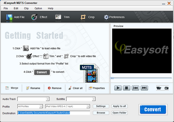 4Easysoft M2TS Converter截图