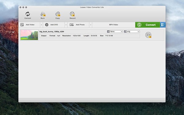 Leawo Video Converter截图