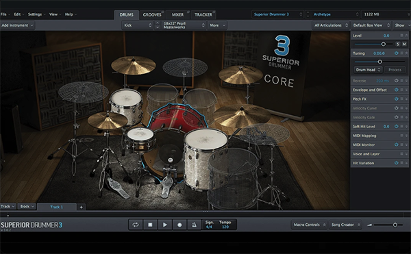 Toontrack Superior Drummer截图