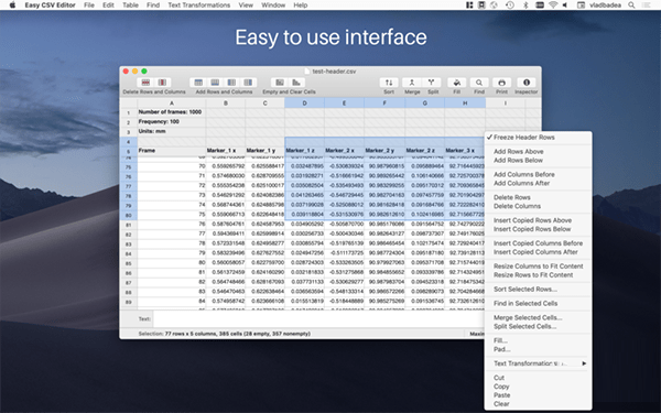 Easy CSV EditorMAC版下载_Easy CSV EditorMAC最新版下载[文件编辑]-下载之家