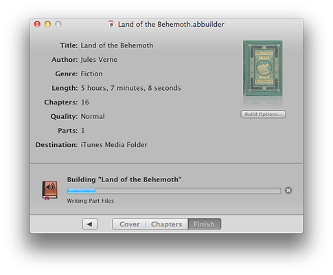 AudioBook Builder截图