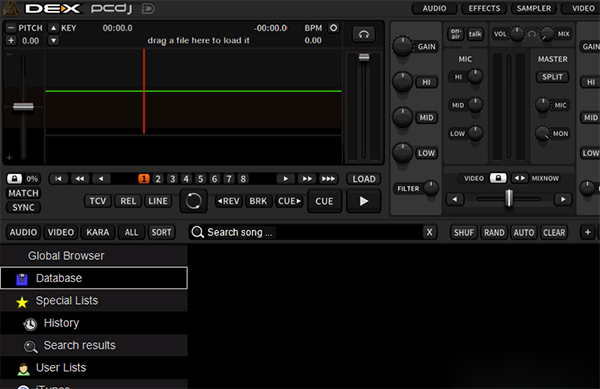 PCDJ DEX截图