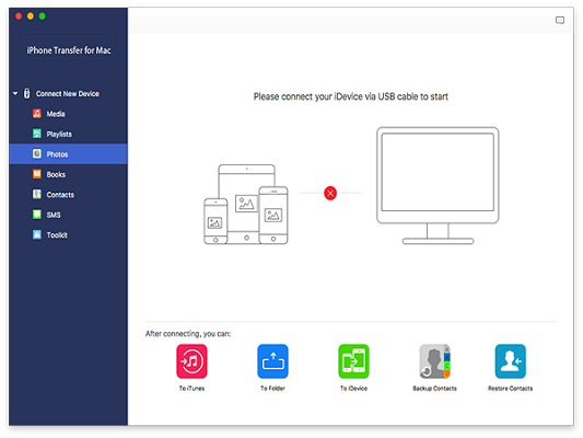 Apeaksoft iPhone Transfer截图