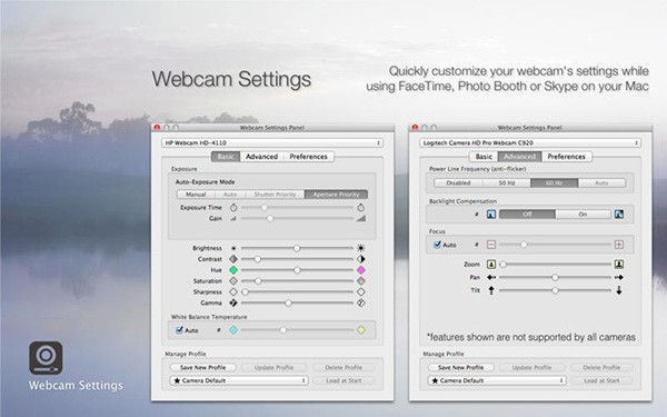 Webcam Settings截图
